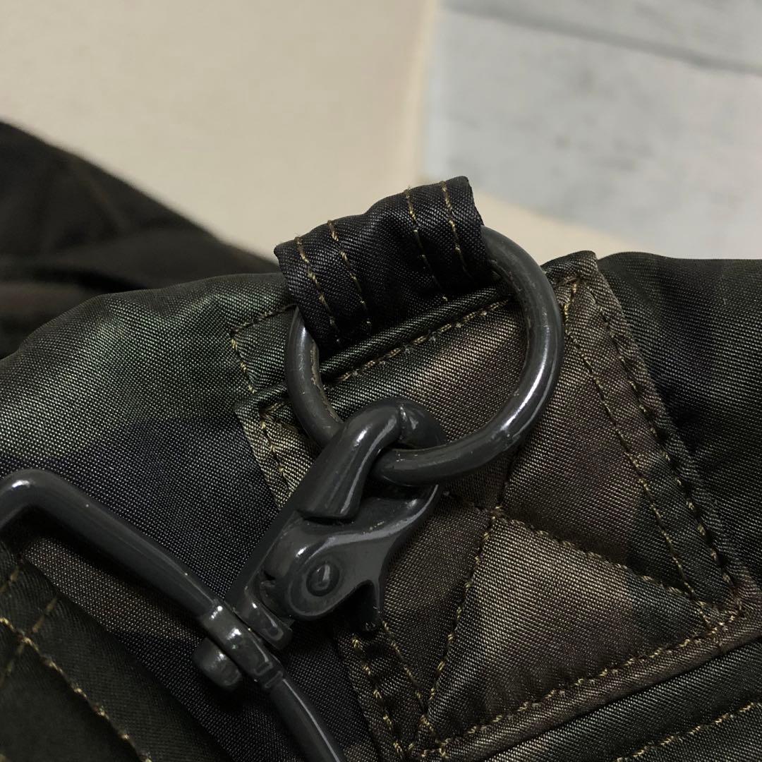 超美品✨激レア 30周年ポータータンカー ボストンバッグ2wayカモフラグリーン