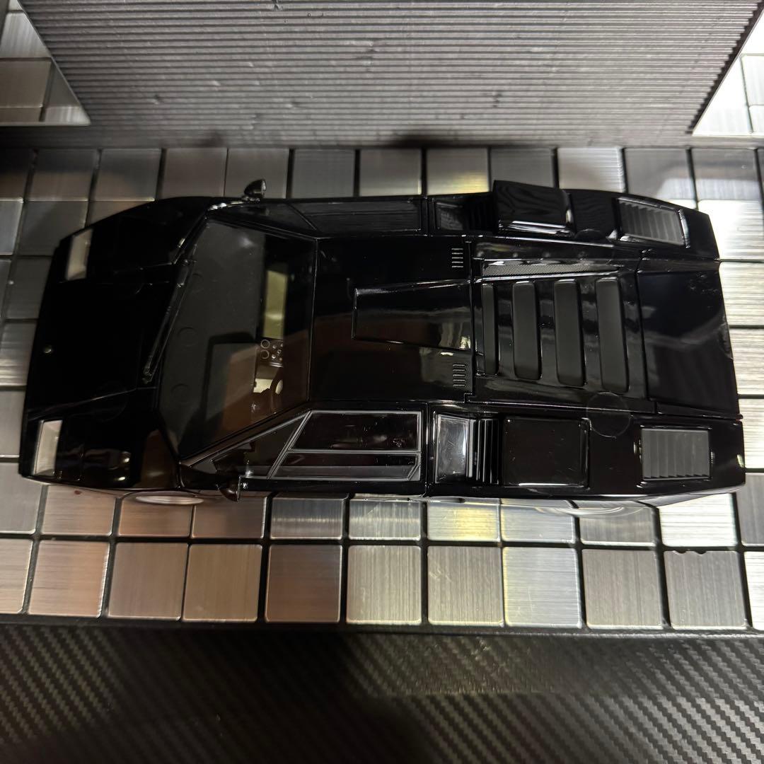 絶版未展示品 京商 1/18 ランボルギーニ カウンタックLP400 ブラック