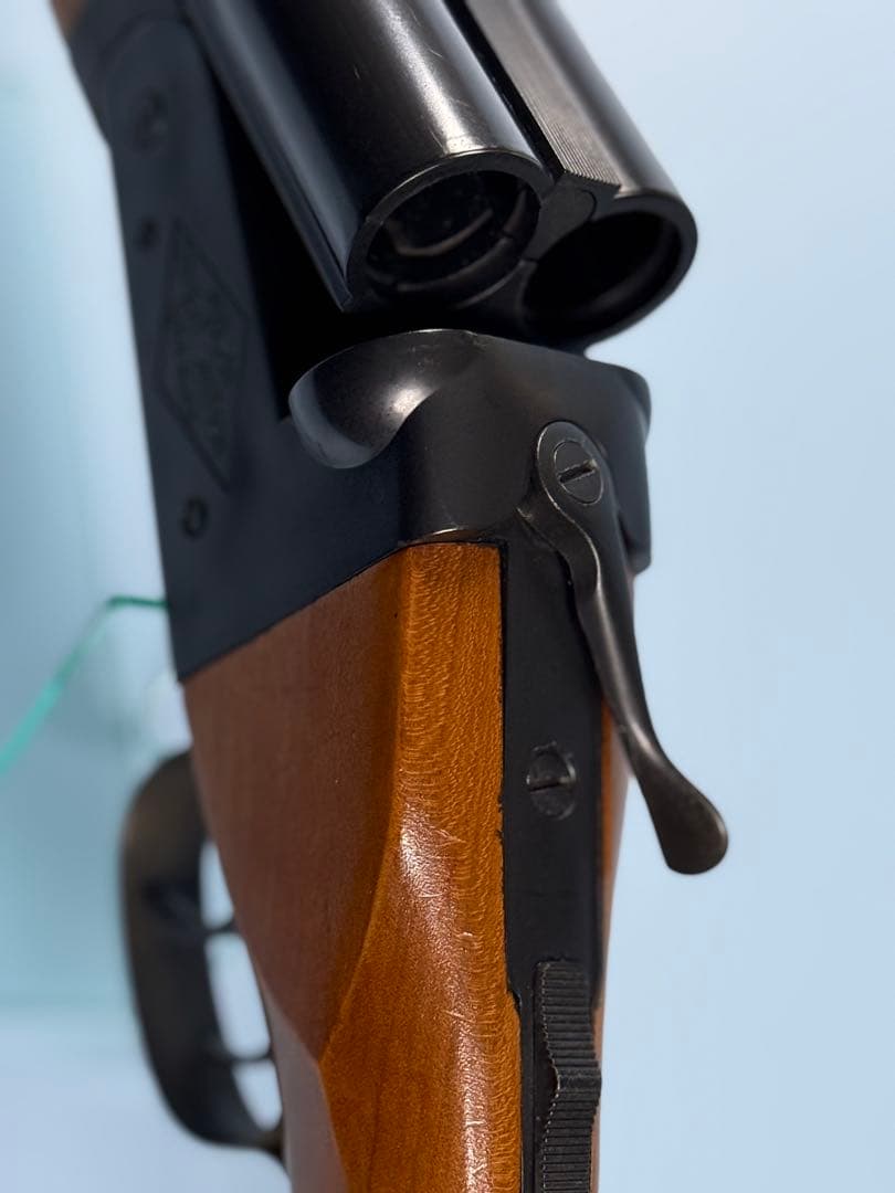 ハドソン製水平二連ダブルバレルショットガン 木製ストック