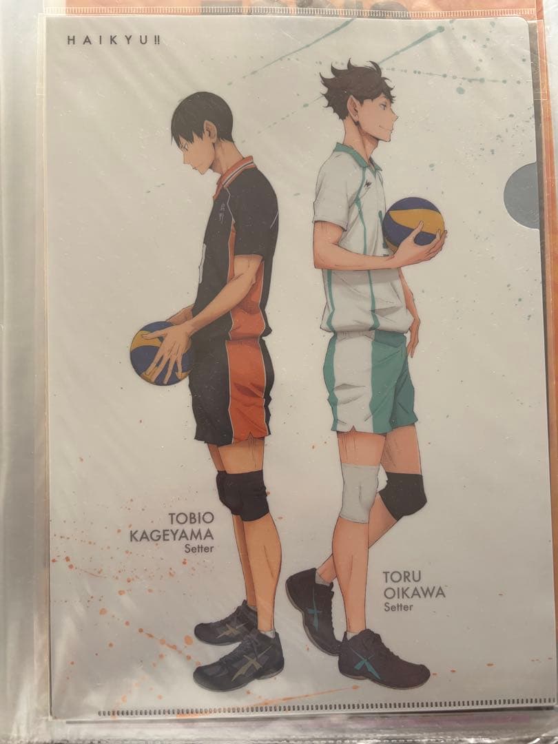 ハイキュー!! 影山飛雄 クリアファイル20種まとめ売り