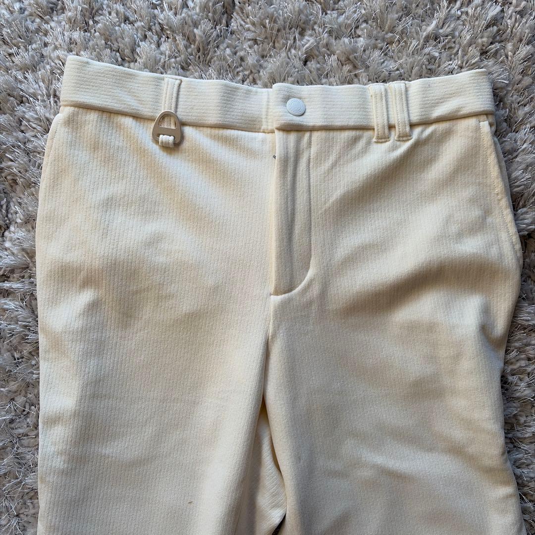 HORN GARMENT ゴルフパンツ オフホワイト 冬用Size50