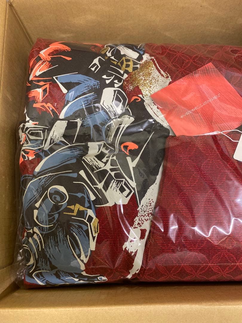 ロング半纏　新品　STRICT-G JAPAN 宮田織物　ガンダム45周年記念