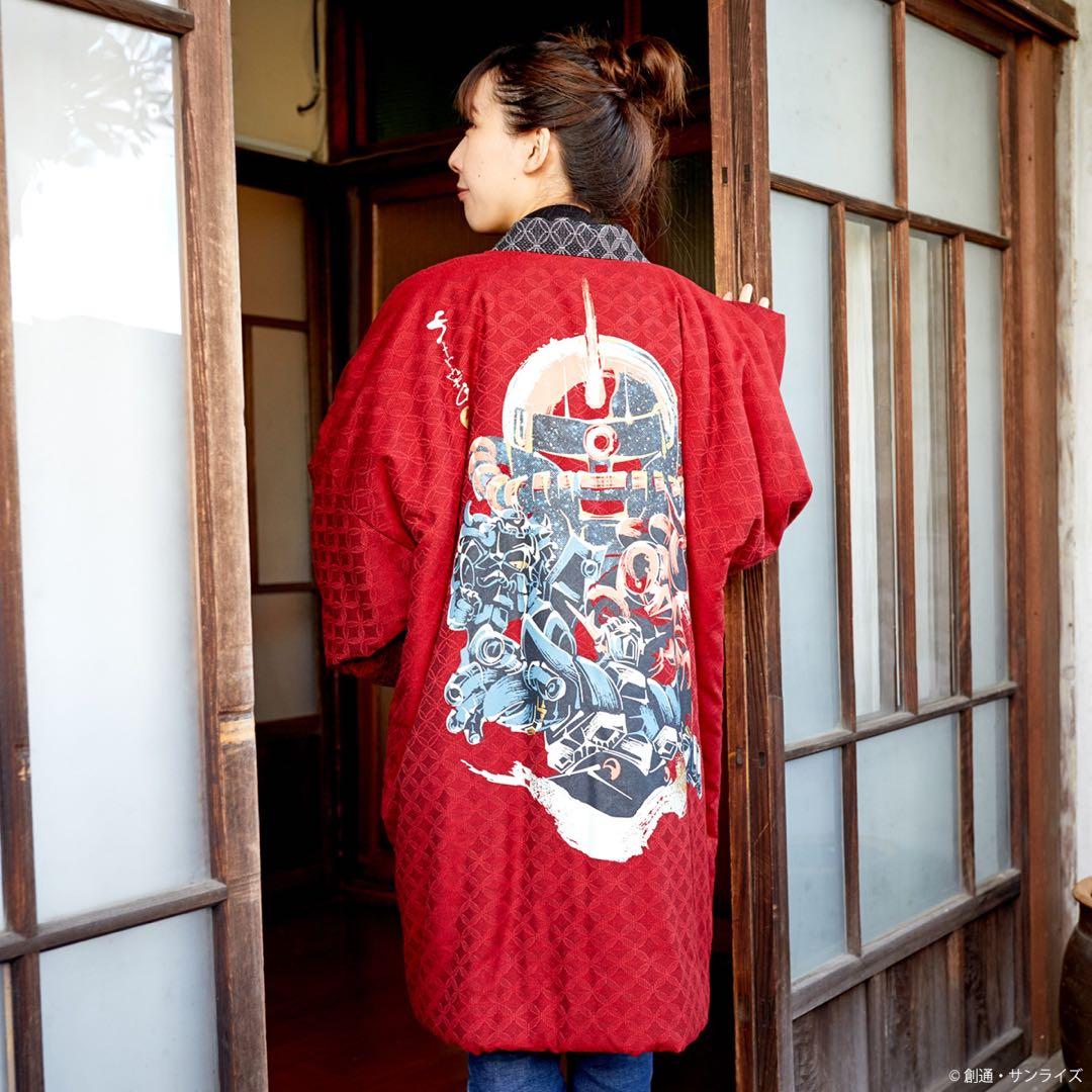 ロング半纏　新品　STRICT-G JAPAN 宮田織物　ガンダム45周年記念