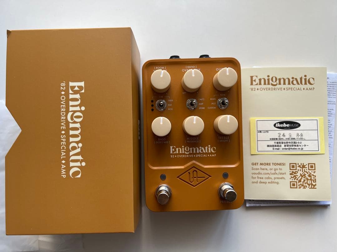 ギター UAFX Enigmatic 82 Overdrive Special Amp