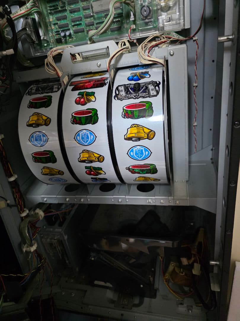 パチスロ実機　ブラックラグーン 初代　家庭用変更済