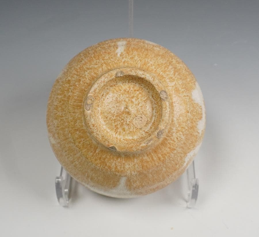 谷口良三 萌黄釉茶碗 茶道具 共箱