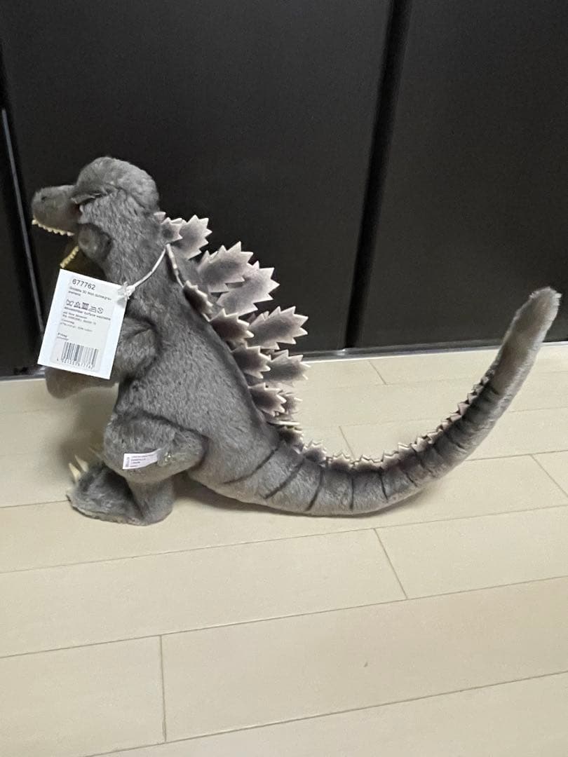 シュタイフ　テディベア　ゴジラ　1954体限定品