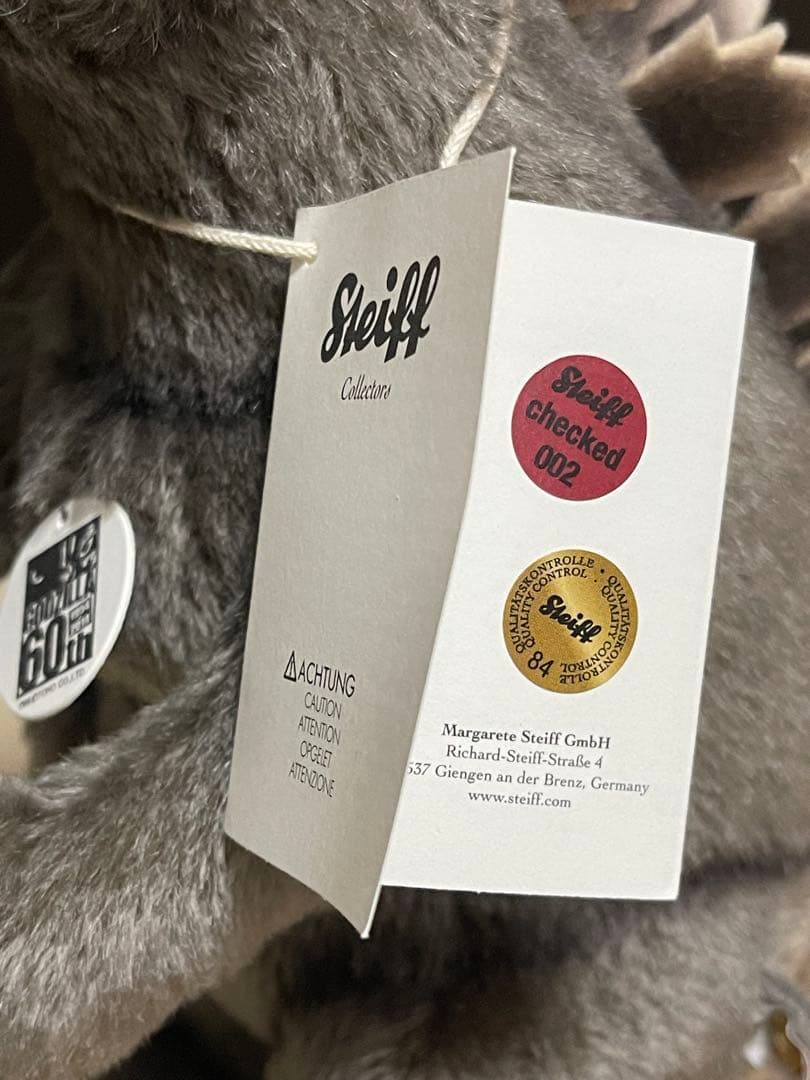 シュタイフ　テディベア　ゴジラ　1954体限定品