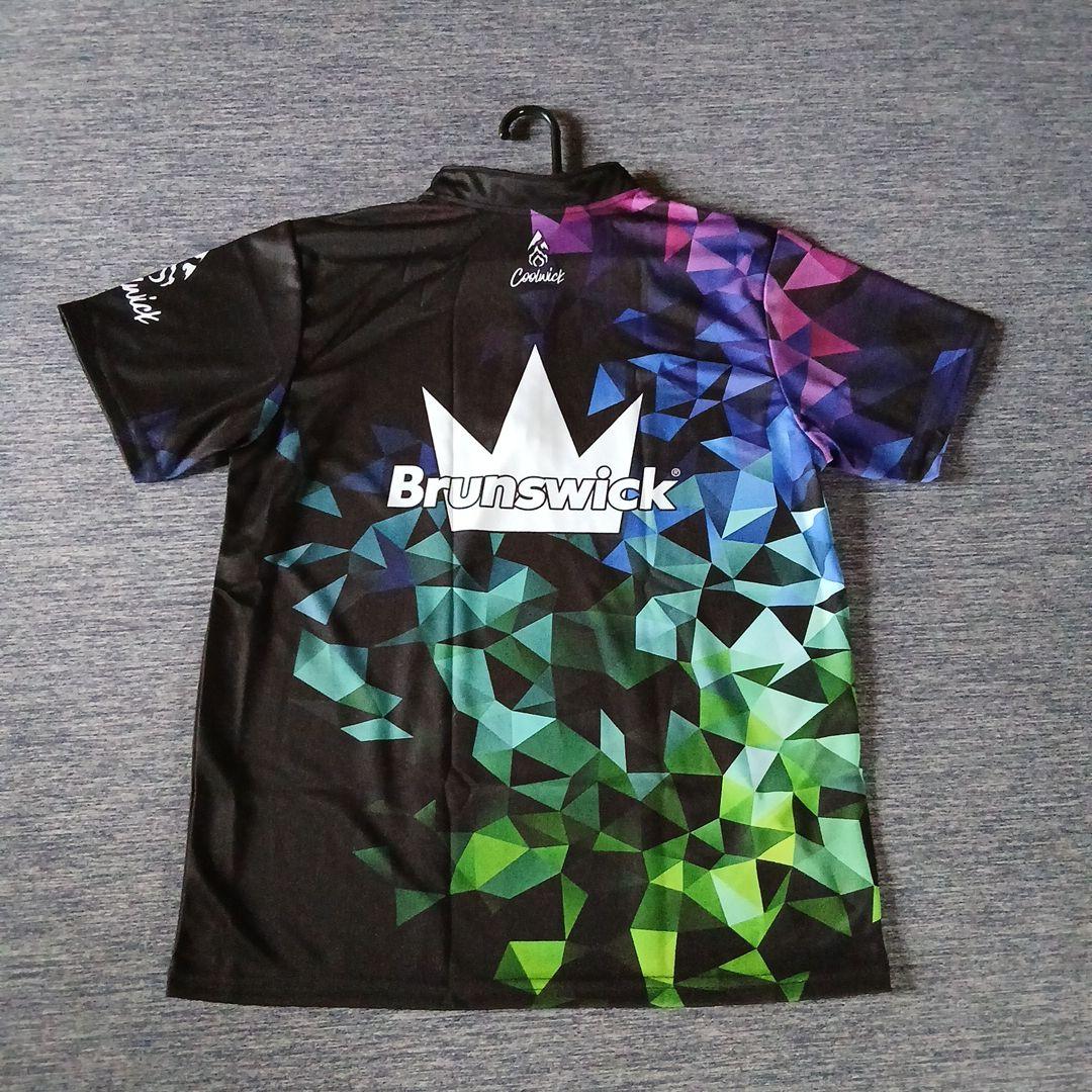 【新品】ボウリングウェア　Brunswick　日本サイズM　ブラック