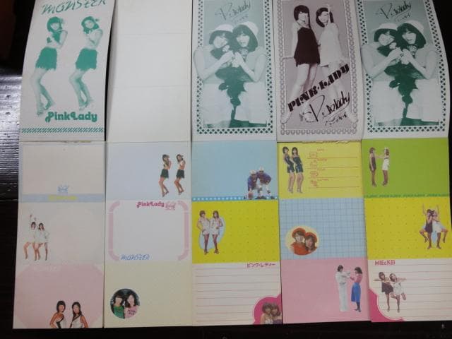 ピンクレディーPink Lady   1970年後半全盛期　入手困難グッズメモ帳