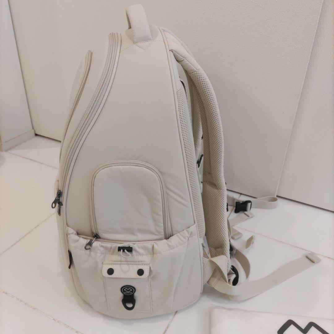 ssoook　両窓フロントバッグ【SO-CA413】　ベージュ　XL　おまけ付き