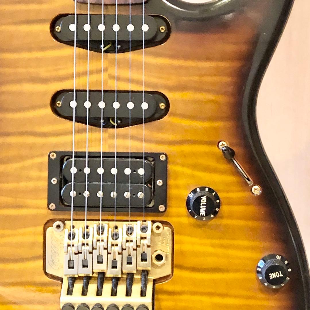 Greco GP-550 GF-Ⅱフロイドローズ搭載 SSH 虎杢 グレコ