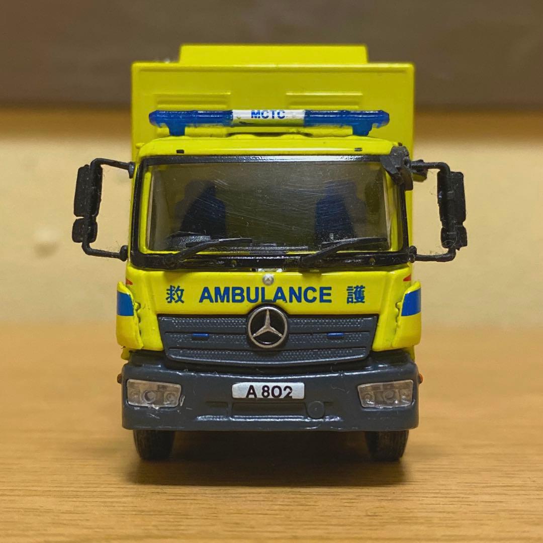 香港 Tiny ミニカー 消防車 救急車
