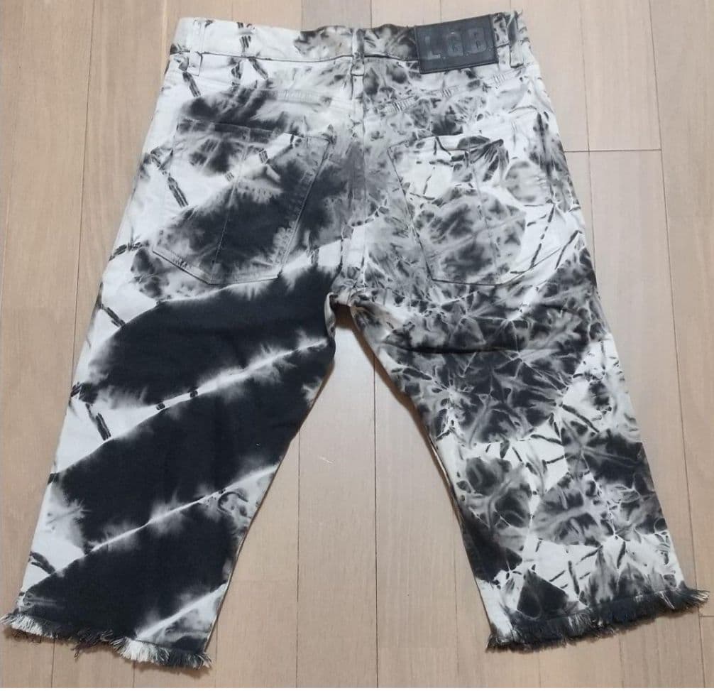 ゴールデンサイズ32 LGBタイダイ デニム パンツ/長渕剛さんHYDEさん