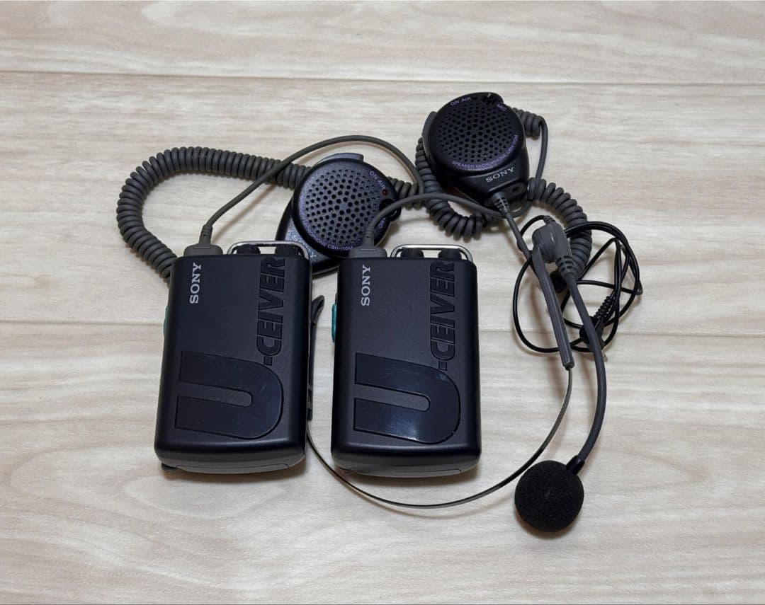SONY トランシーバー 2台セット UHF TRANCEIVER
