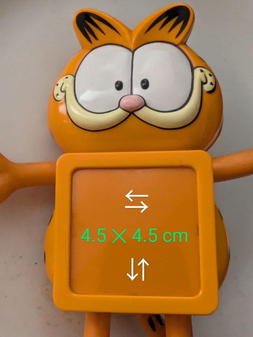 超レア【ガーフィー“ミニミニ写真立て”フィギュア 】1981 希少中古美品