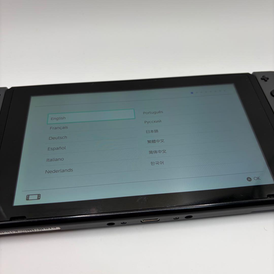 動作品 Nintendo Switch 本体 バッテリー強化版