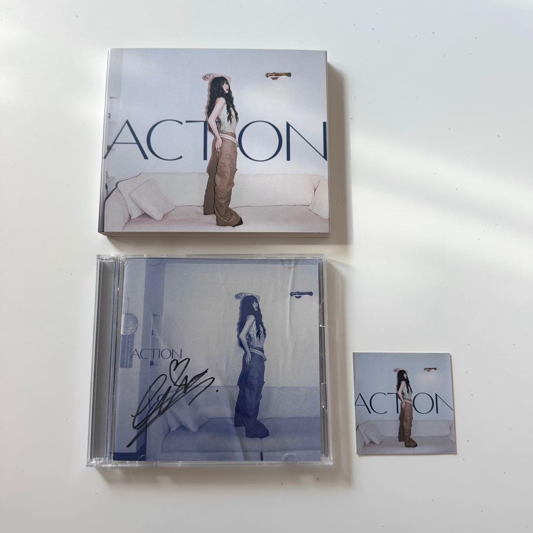 【本人直筆サイン入り】eill 『ACTION』初回限定盤CD＋BluRay