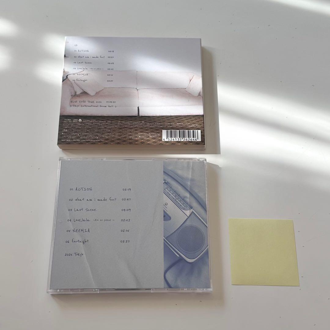 【本人直筆サイン入り】eill 『ACTION』初回限定盤CD＋BluRay