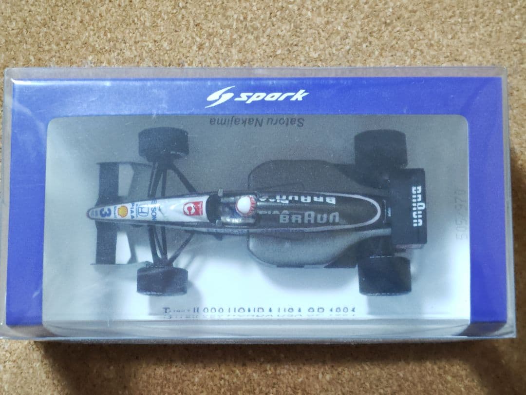 中嶋悟　スパーク　1/43　ロム特注　ティレル020　★新品★未開封★