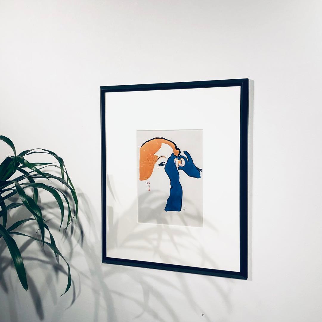 1980's ルネグリュオ ヴィンテージポスター