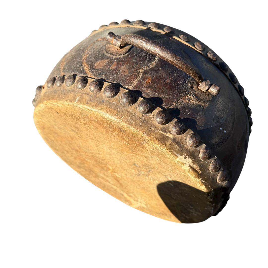 時代物 和太鼓 平太鼓 希少品 古民具 骨董 伝統楽器