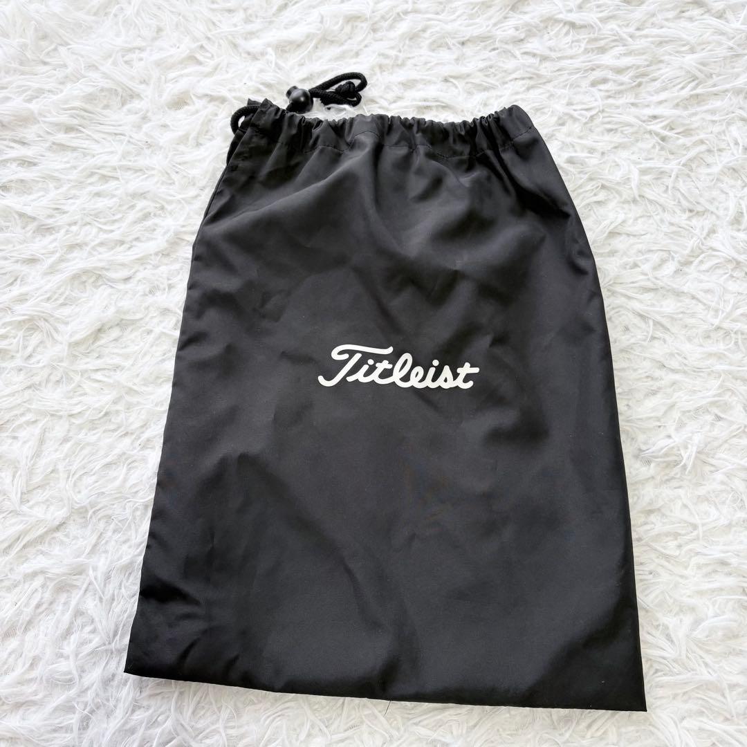 極美品✨Titleist タイトリスト レインウェア 上下セットアップ 黒 L