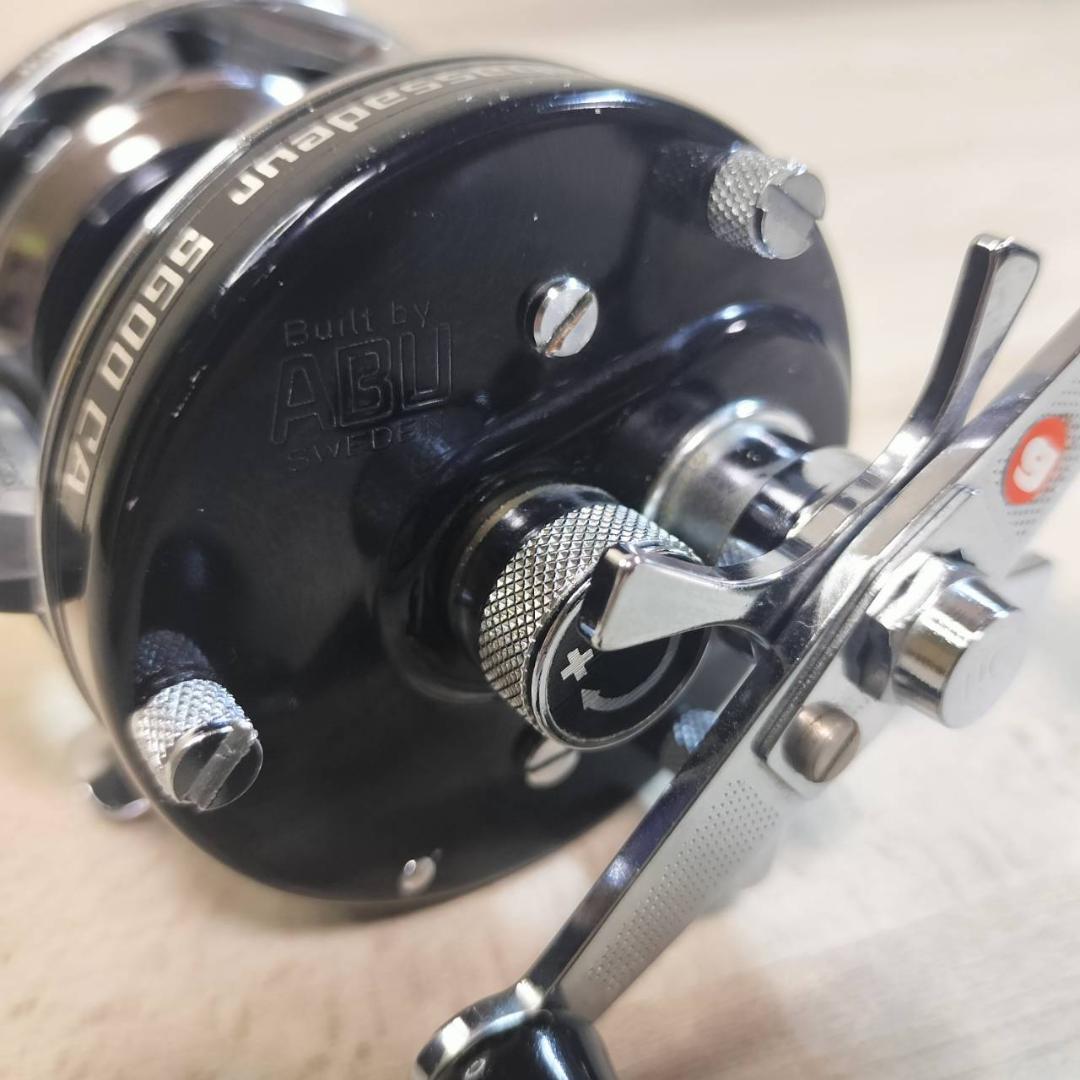 ☆美品　アンバサダー　アブ　ABU 5600ca 黒ベロ　オールド　78年式