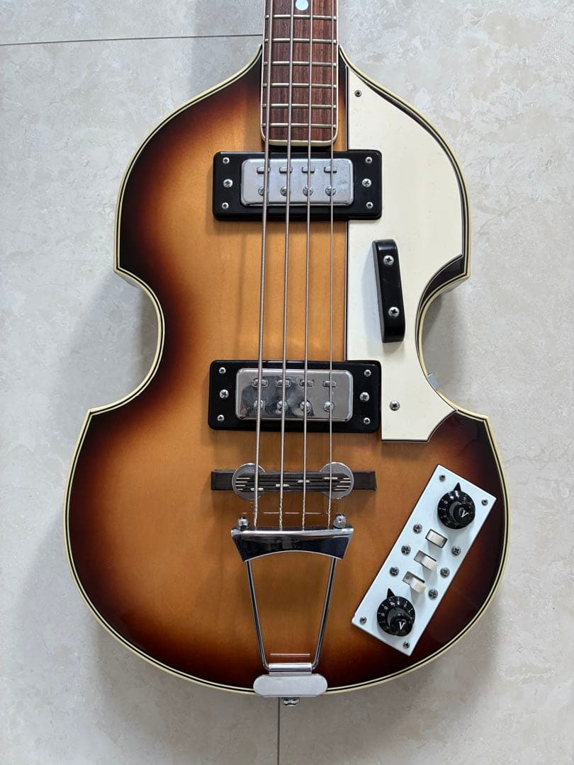 Greco Violin Bass グレコ バイオリンベース (ケース付)