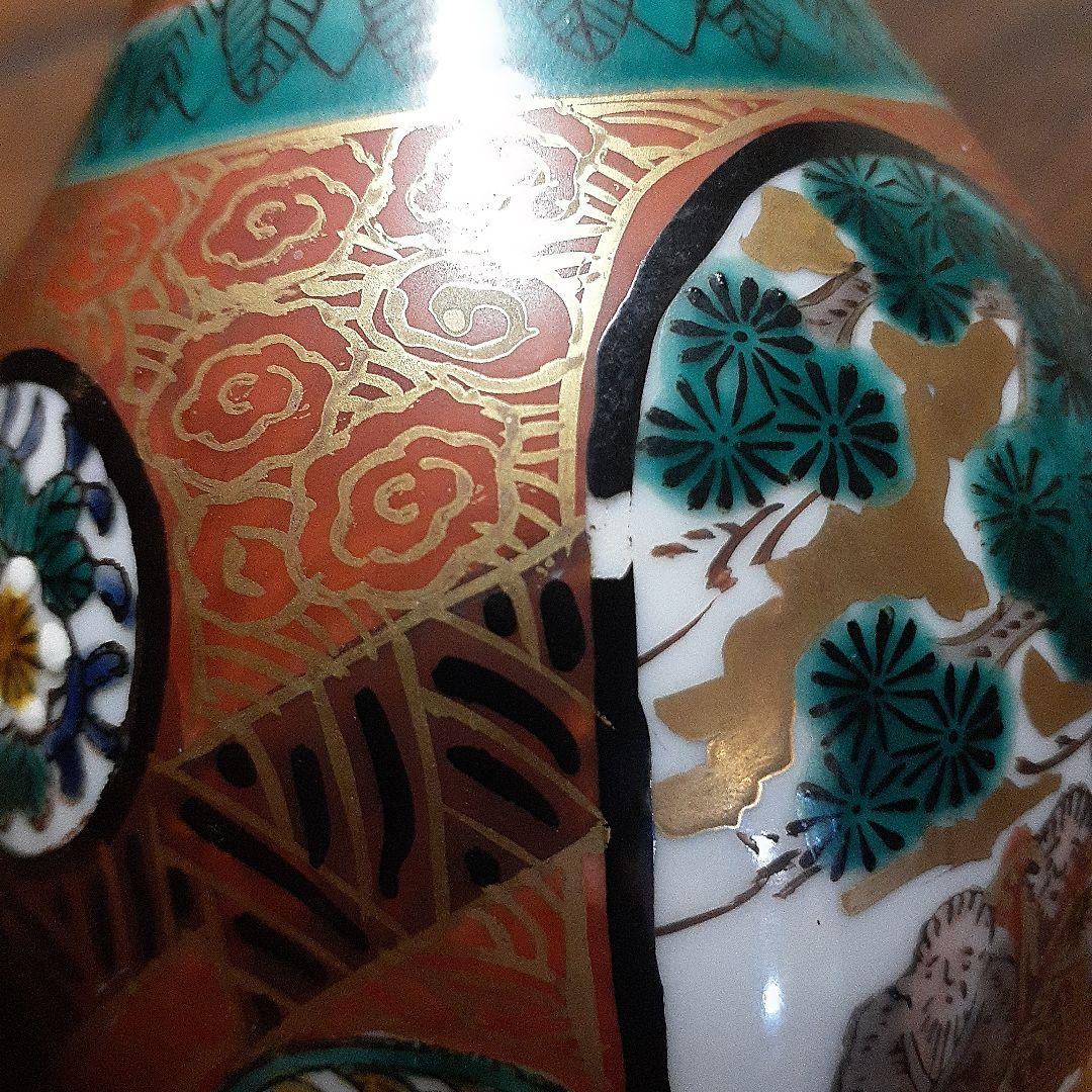 幕末～明治期九谷焼花瓶