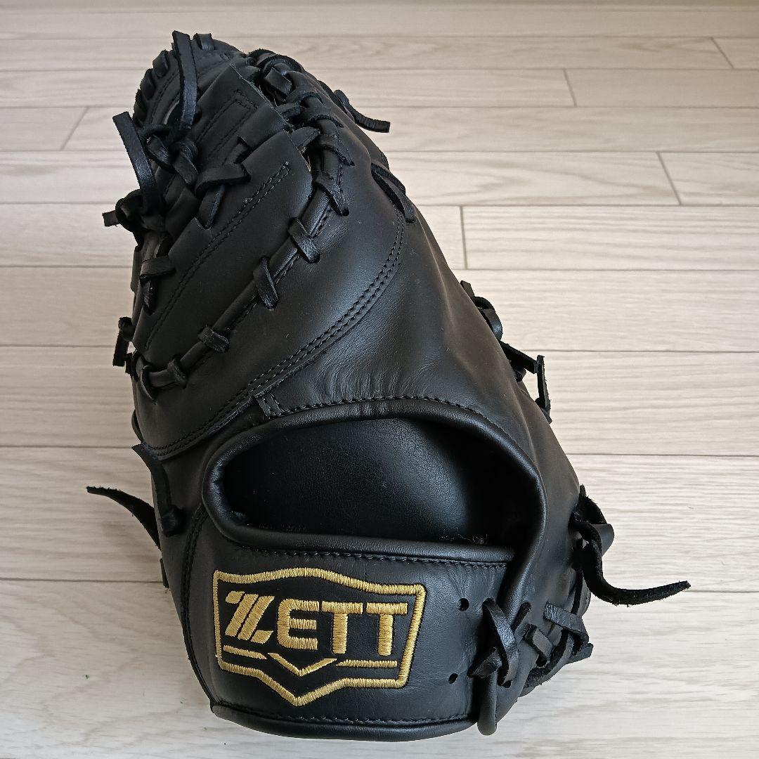 【極美品】ZETT 野球 一般 軟式 ソフトボール 兼用 ファーストミット　左