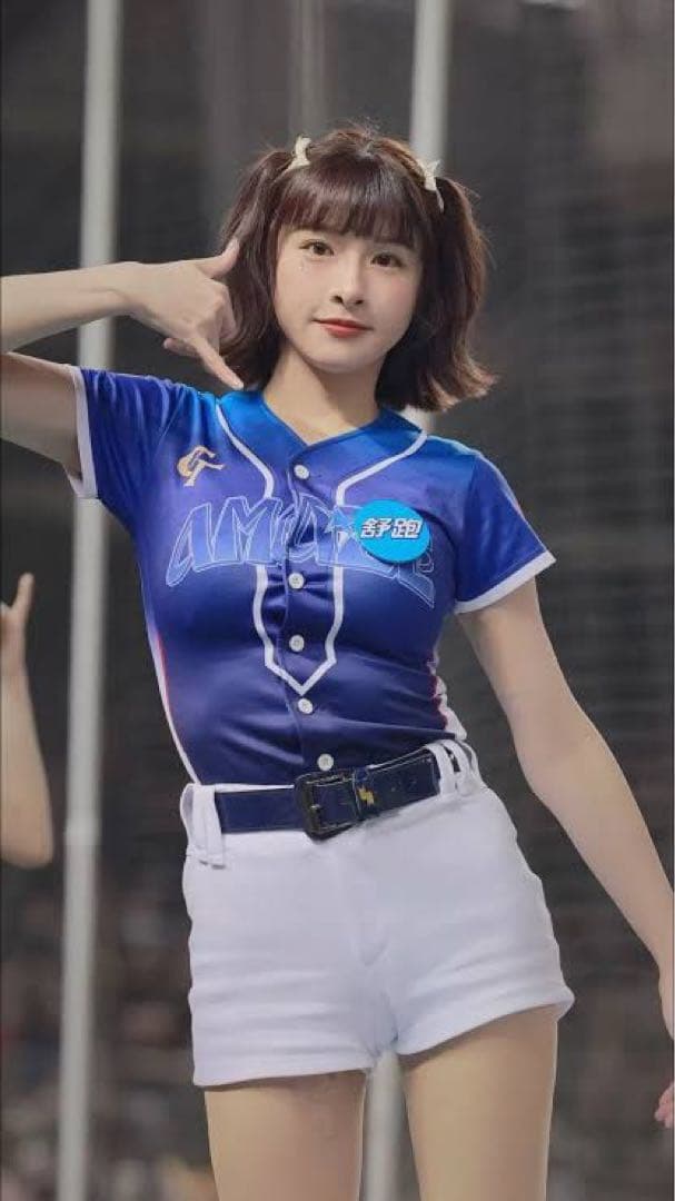 WBC 台湾チア 峮峮チュンチュン ユニフォーム メンズ M 台湾プロ野球