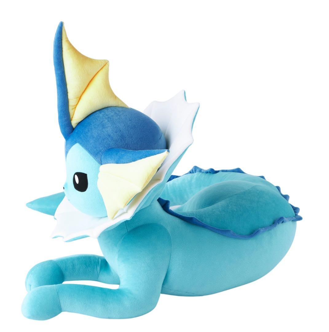 等身大 シャワーズ　寝そべり ぬいぐるみ　新品