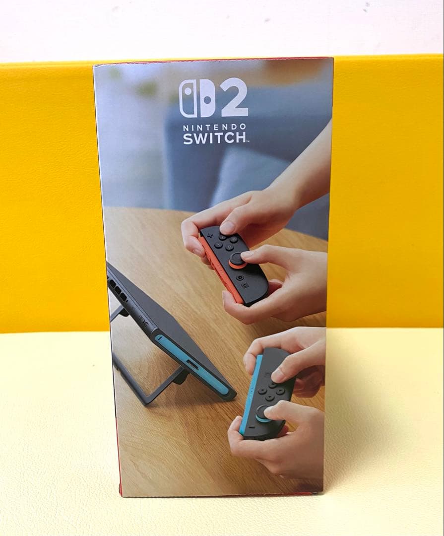 【新品未開封、メーカー保証書付】任天堂Switch 2（日本語版)