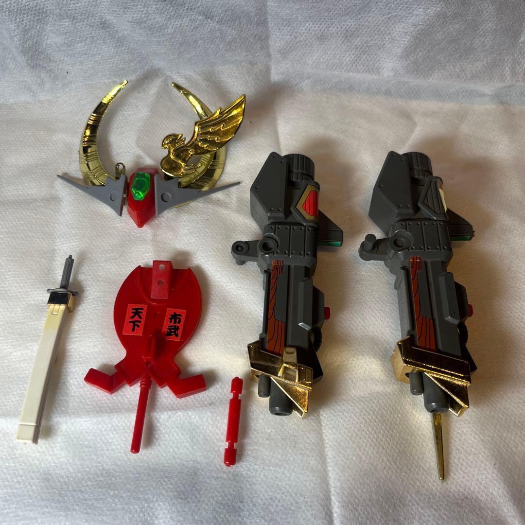 元祖SDガンダム 旧No.42 二代目頑駄無大将軍　当時物　作動確認済み