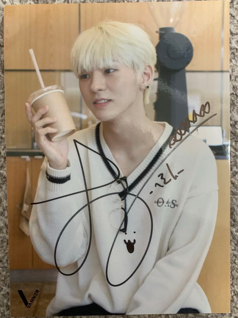 ヘソンサイン入り　写真&カードセット