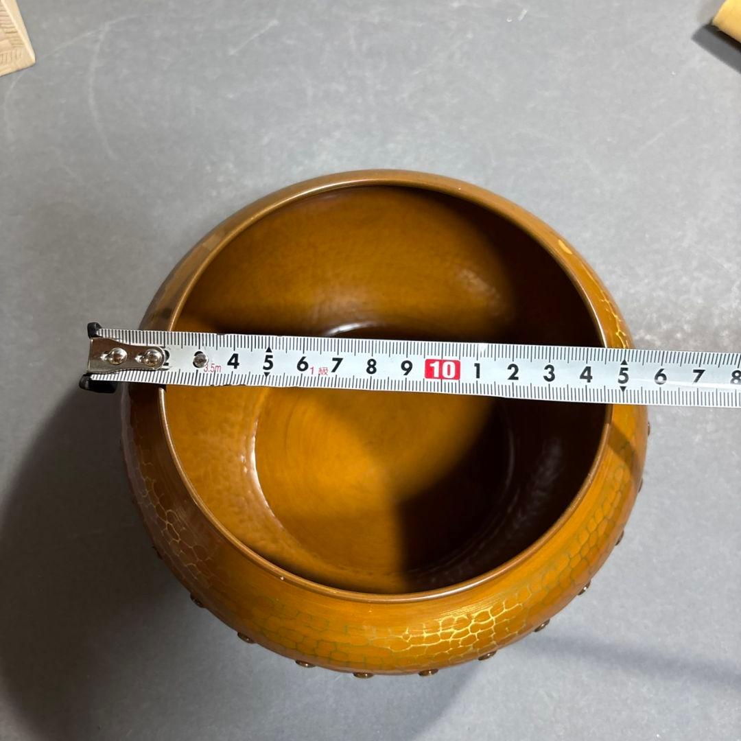 金谷浄雲　建水　共箱