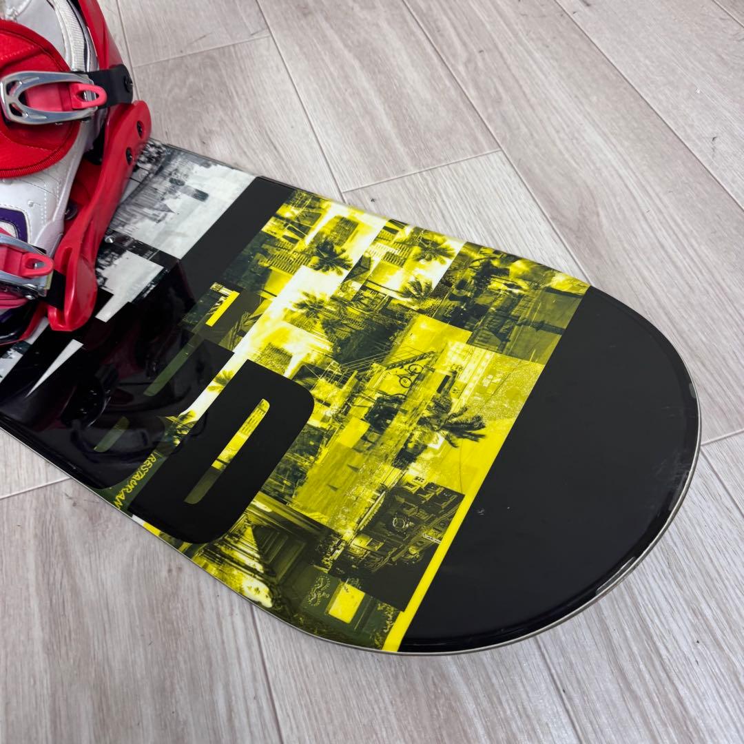スノーボード145cm４点セット ディーラックス24.5cm