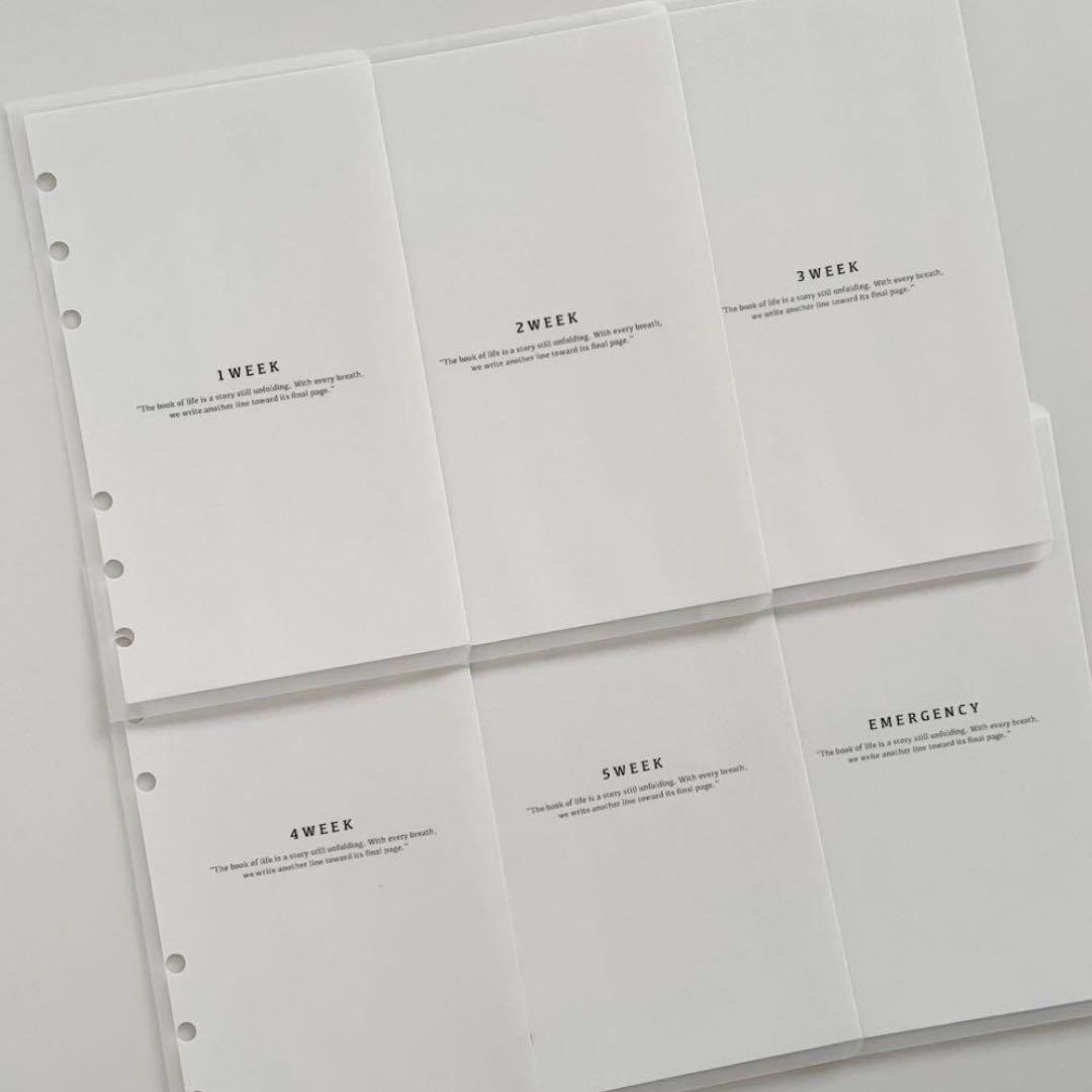 カルパッチョ　韓国　バインダー　カバー　貯金　シルバー　黒　チェック　3