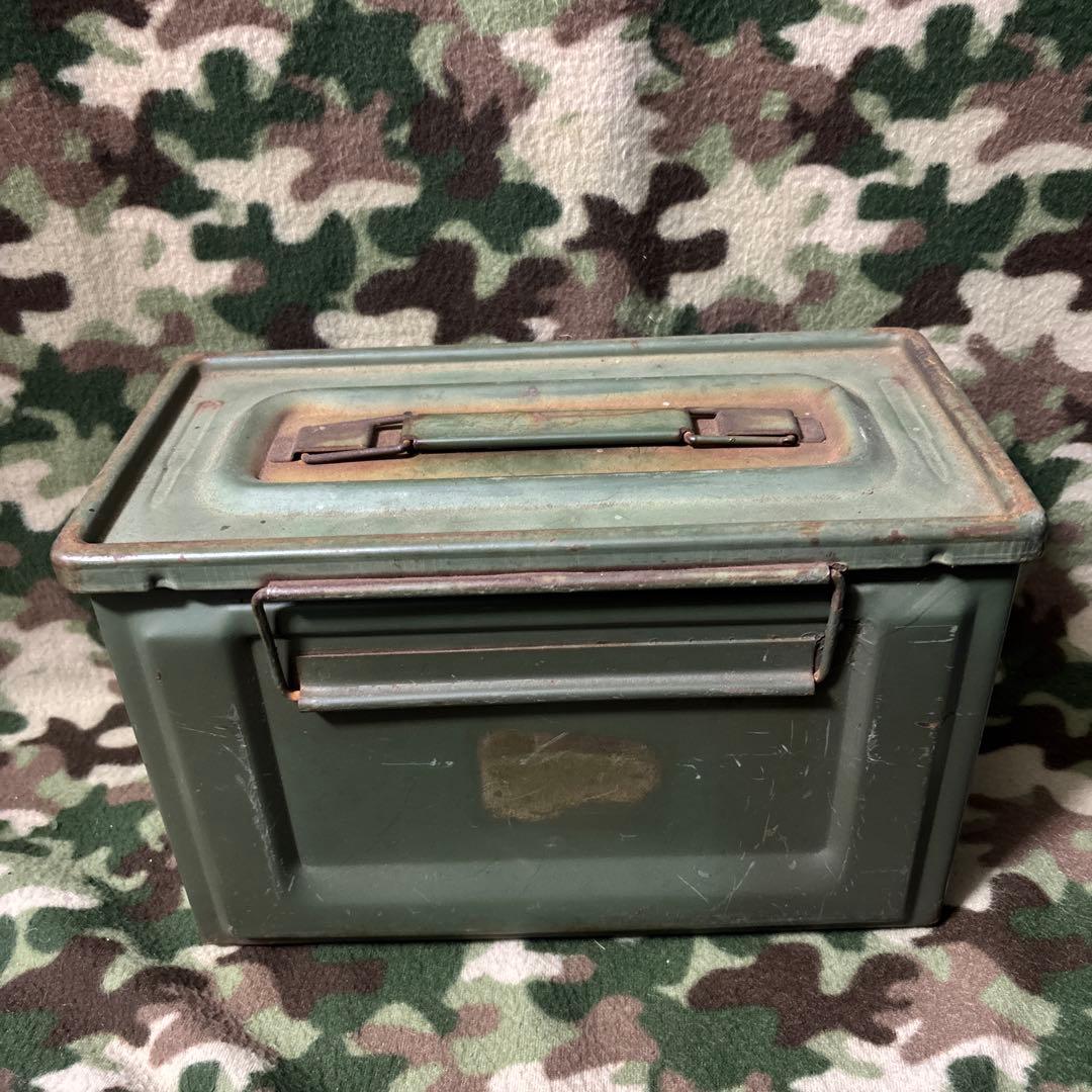 2点セット　フランス軍　CAL.50 AMMO BOX 米軍　TOOL BAG