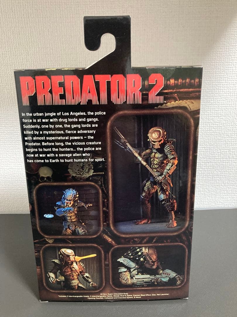 NECA ネカ　プレデター2 シティハンター　プレデター　再販版
