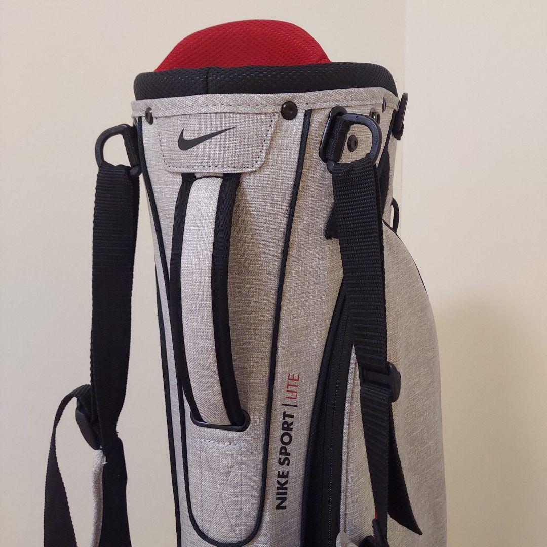 NIKE ナイキ キャディバック 軽量 スタンド ライトグレー ★未使用品