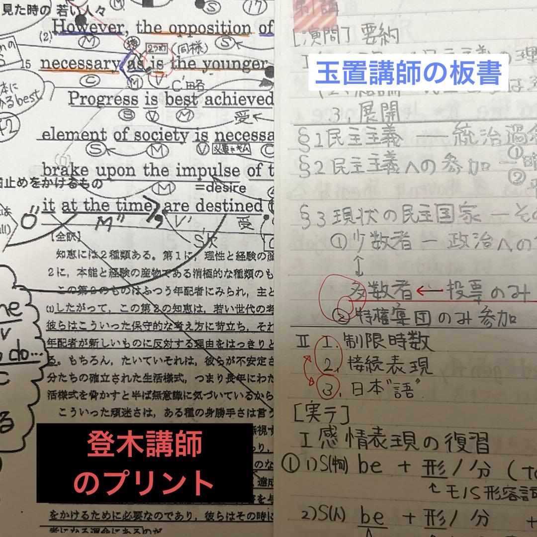【河合塾】京大・東大英語-玉置、登木-