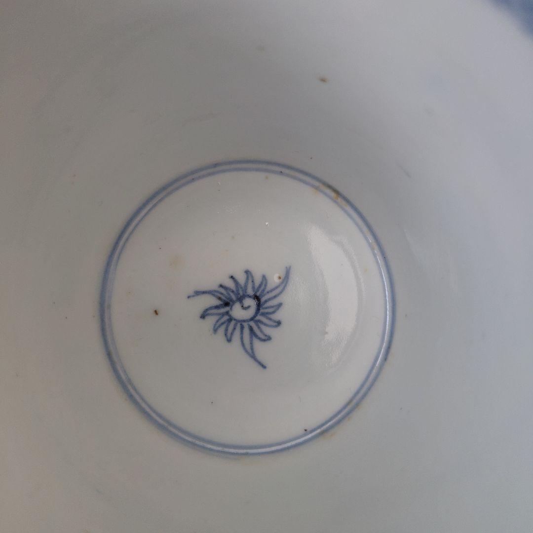 古伊万里 染付 蕎麦猪口 梅 紫陽花 花鳥文 雲龍文 肥前 時代物 江戸期