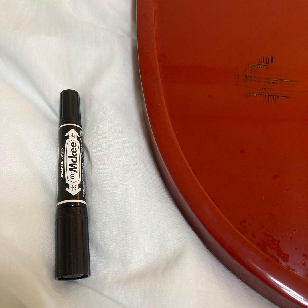 漆器のアソベ　大型　盆　テーブル　アンティーク　75.5センチ