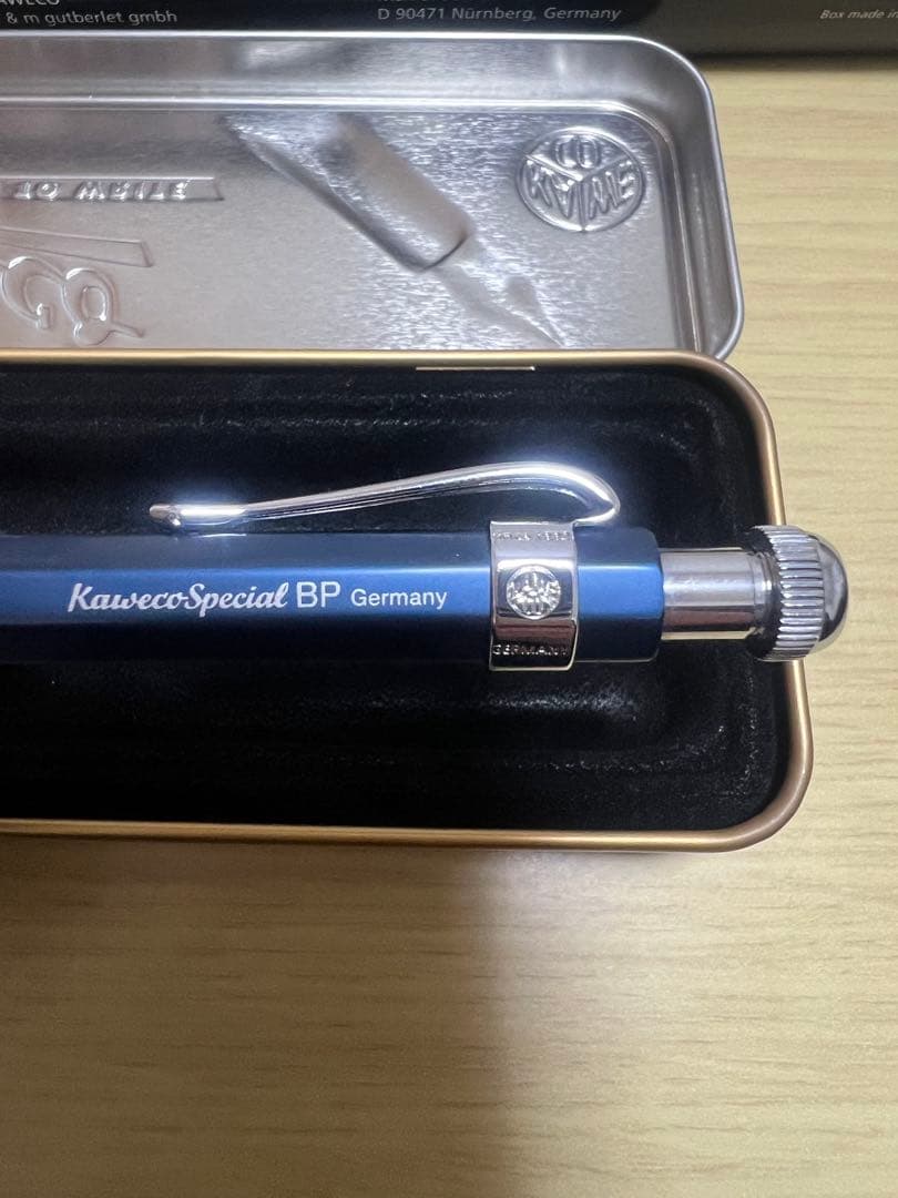 カヴェコスペシャル　BP ブルー　クリップ付き