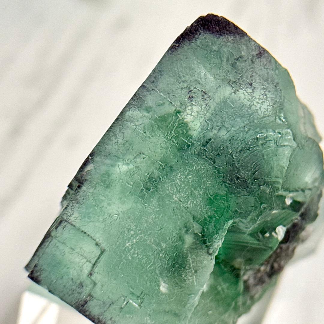 【D288】大きな結晶とゾーニング・.。*・ グリーンフローライト ナミビア