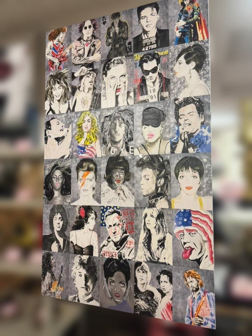 PERRY MILOU キャンバスアート 海外アーティスト セレブ アートパネル