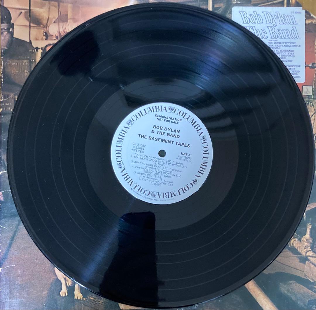 稀少USプロモ盤BasementボブディランBobdylanレコード