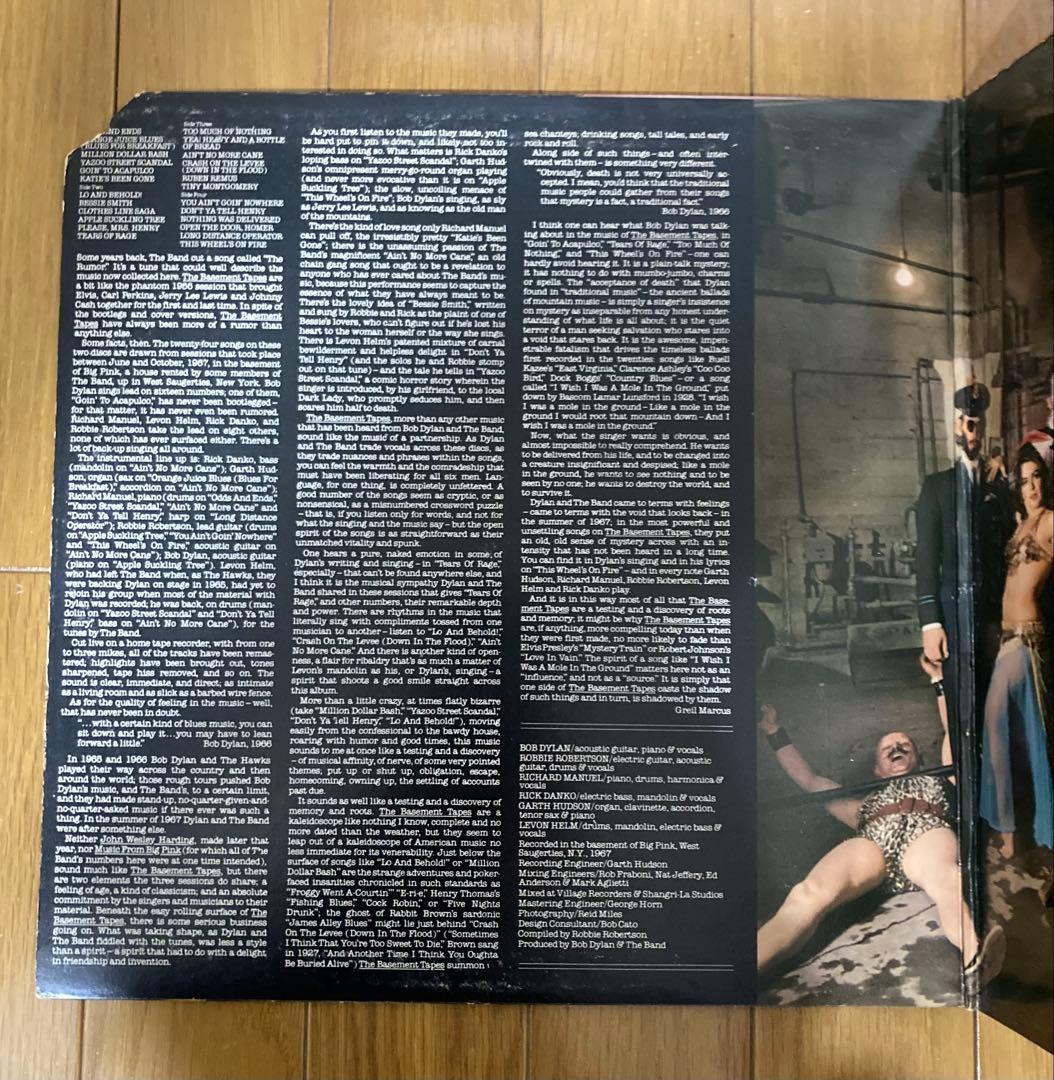 稀少USプロモ盤BasementボブディランBobdylanレコード